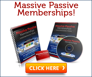 Massive Passive Membership Sites Training